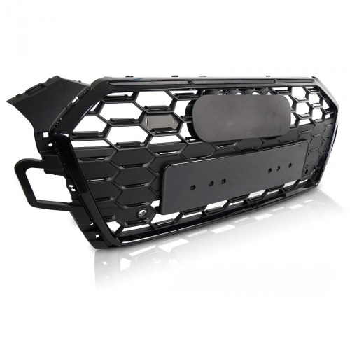 Grille calandre Audi A5 facelift 19-23 - look RS5 - Noir - PDC