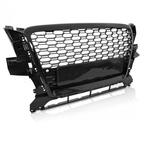 Grille calandre Audi Q5 8R 08-12 - look RSQ5 phase 1 - Noir Brillant - PDC