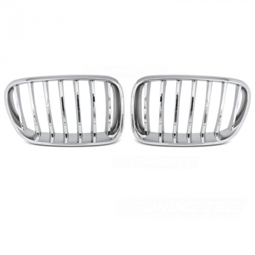 Grilles calandre BMW X3 F25 10-14 - Chrome