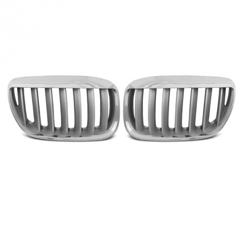 Grilles calandre BMW X5 E53 lci 04-06 - Gris titane