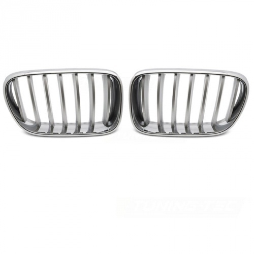 Grilles calandre BMW X3 F25 10-14 - Chrome Titane