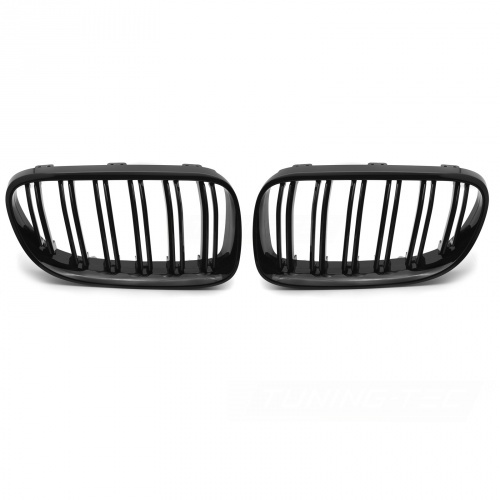 Grilles calandre BMW Serie 3 E92 E93 LCI 10-13- look M3  - Noir Brillant