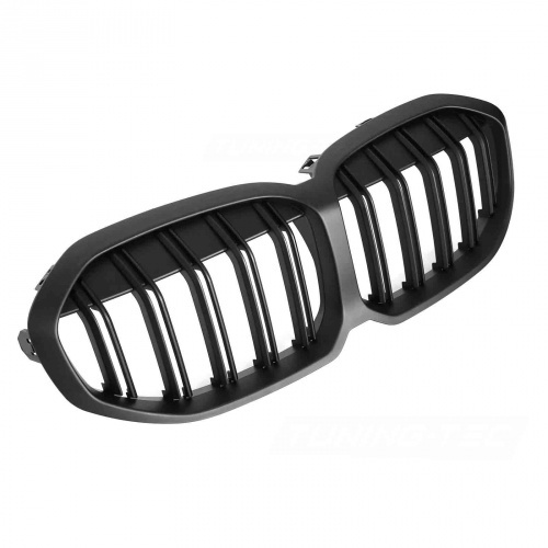 Grille calandre BMW Serie 1 F40 19-23 - look M - Noir Mat