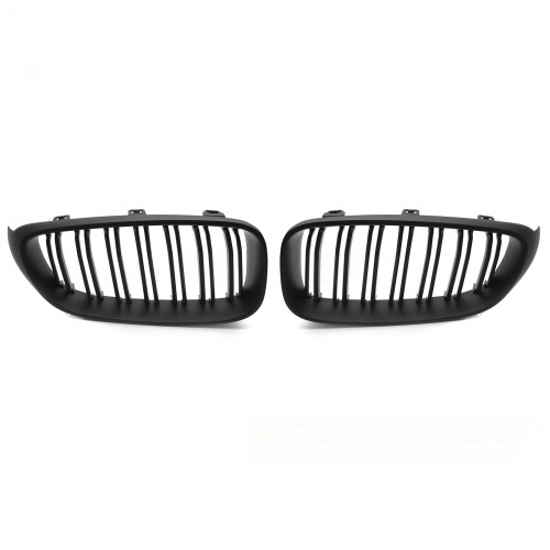 Grilles calandre BMW Serie 3 F34 - look M - Noir Mat