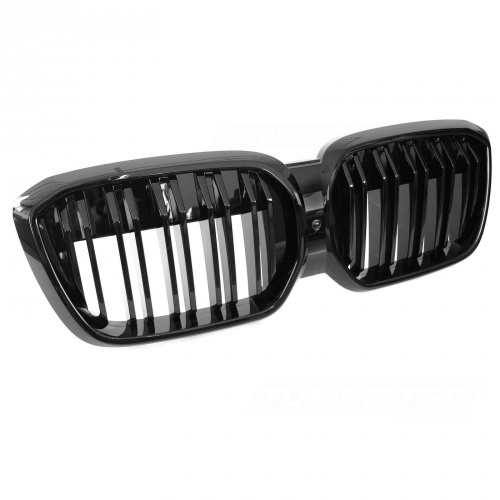 Grille calandre BMW iX3 G08 LCI 21-25 - Noir brillant - look Mperf