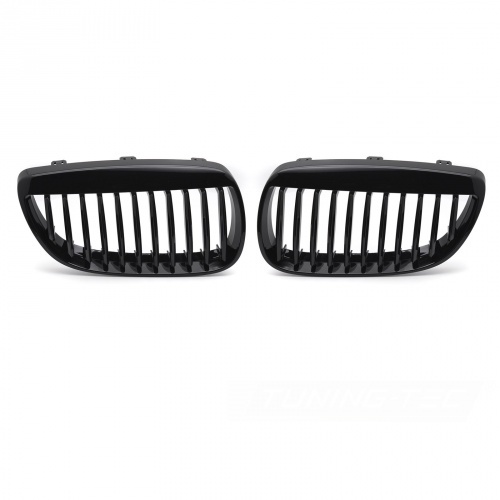Grilles calandre BMW Serie 3 E92 E93 07-10 - Noir brillant
