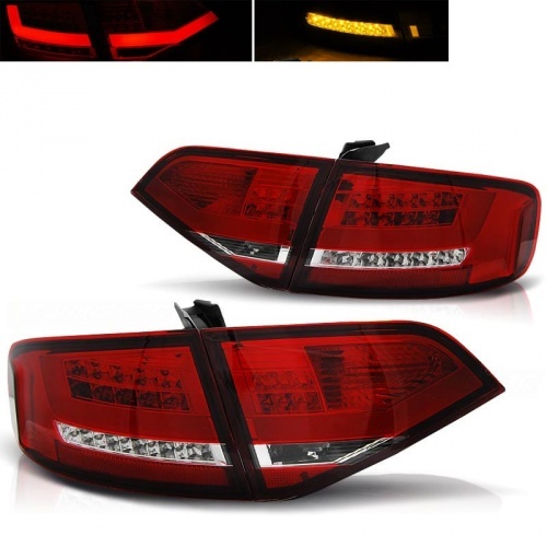 2 Feux LED LTI AUDI A4 B8 berline 07-11 - Rouge