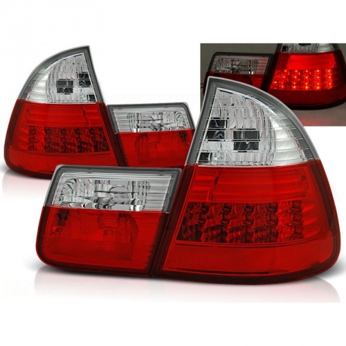 2 Feux arriere BMW E46 Touring LED 99-05 - Rouge