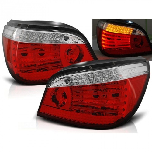 2 Feux arriere BMW Serie 5 E60 LED 03-07 - Clair