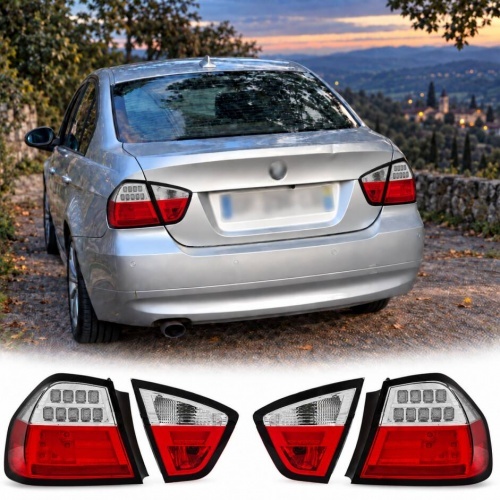 2 Feux arriere BMW Serie 3 E90 05-08 - LTI - Clair