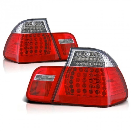 2 Feux arriere BMW E46 Berline LED 01-05 - Rouge