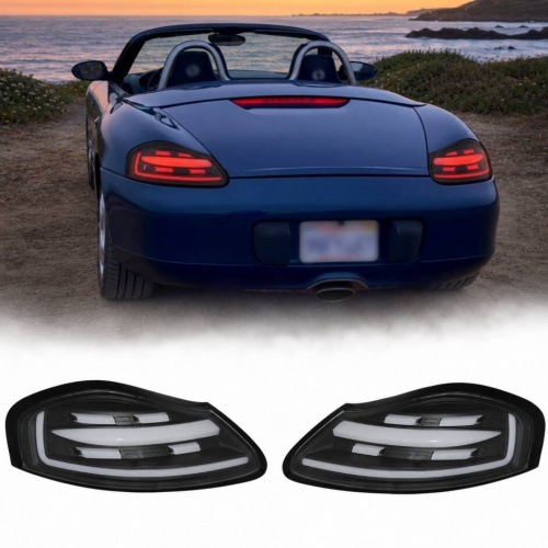 2 Feux fullLED pour Porsche Boxster 986 96-04 dynamiques - Noir