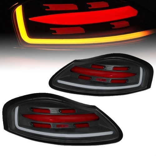 2 Feux fullLED pour Porsche Boxster 986 96-04 dynamiques - Noir