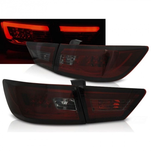 2 Feux Renault Clio 4 LED LTI - Rouge teinté