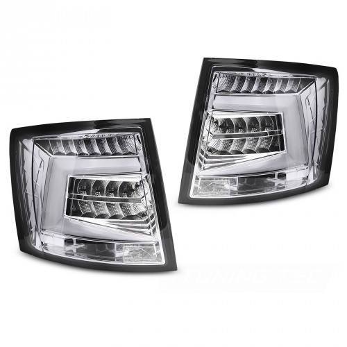 2 Feux arrière Skoda Octavia III Kombi 12-20 - LED Bar - Chrome