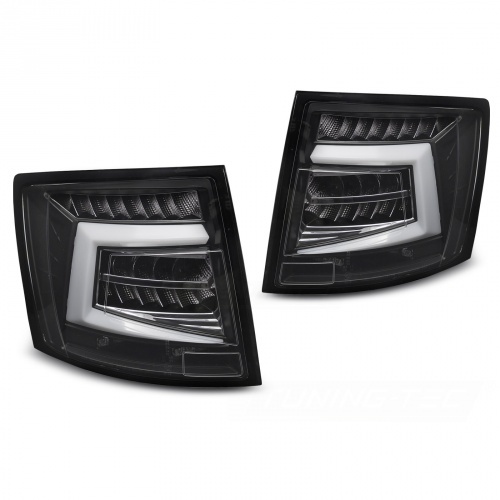 2 Feux arrière Skoda Octavia III Kombi 12-20 - LED Bar - Noir