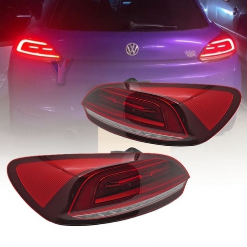 2 Feux arriere VW Scirocco 08-14 fullLED dynamiques - Rouge
