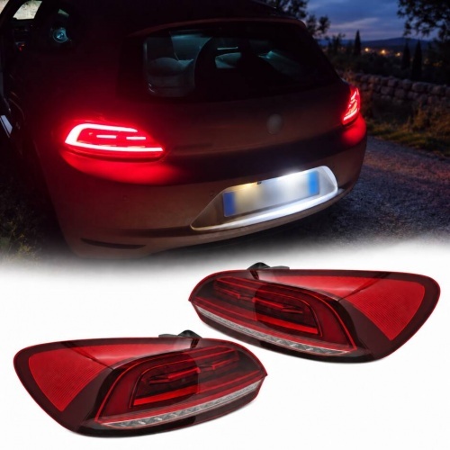 2 Feux arriere VW Scirocco 08-14 fullLED dynamiques - Rouge