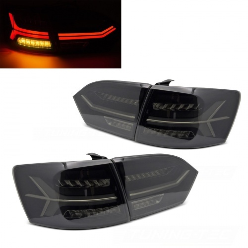 2 Feux arriere dynamiques VW Jetta 11-14 - fullLED - Noir