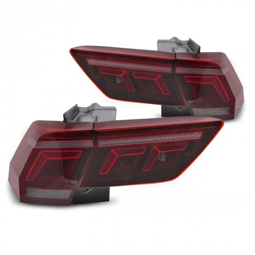 2 Feux arriere VW Tiguan II 20-24 - fullLED - Rouge
