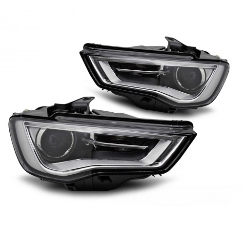 2 Phares halogene LED AUDI A3 8V 12-16 + kit xénon