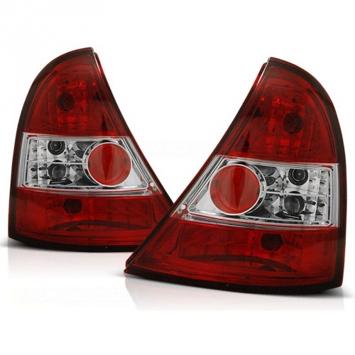 2 Feux arriere Renault Clio 2 98-01 - Rouge