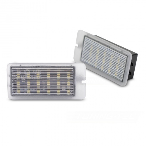Pack LED immatriculation Renault Twingo Clio 3 Megane 2 Laguna 2