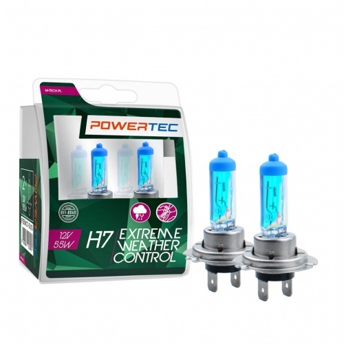 2 Ampoules Powertec Extreme Weather Control H7 12V 55W