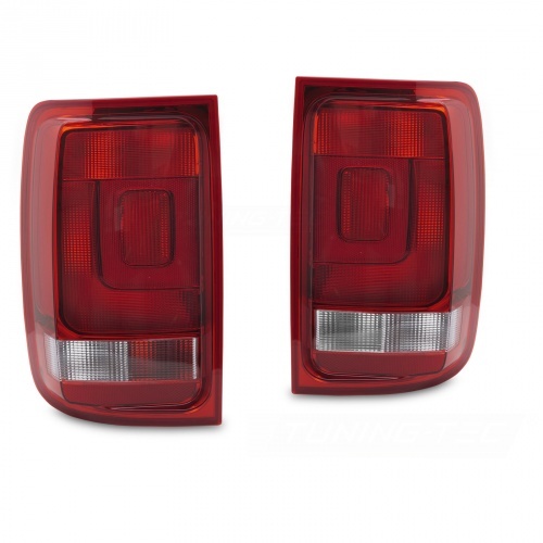 2 Feux arrière VW Amarok 09-12 - Rouge / Blanc