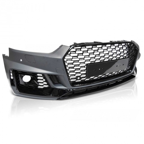 Pare choc avant AUDI A5 F5 16-18 - Look RS5 - Noir - PDC ACC