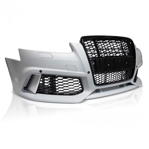 Pare choc avant AUDI A6 C6 04-11 - Look RS6 - Noir - PDC