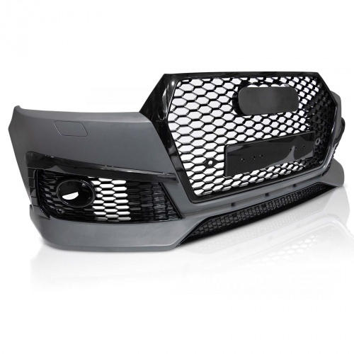 Pare choc avant AUDI Q7 phase 2 15-19 - Look RSQ7 - Noir