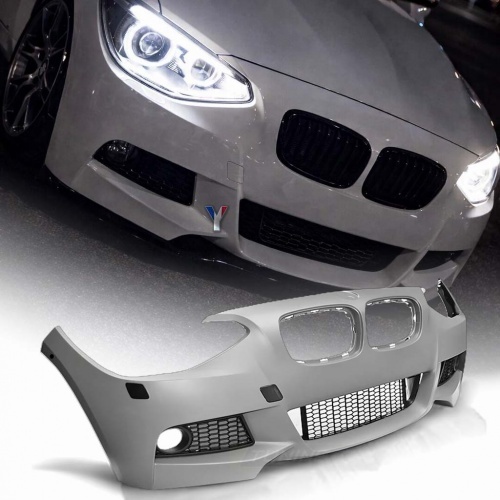 Pare choc avant BMW Serie 1 F20/21 2011 look Mtech - PDC ou sans