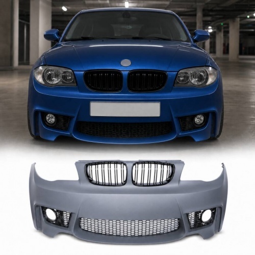 Pare choc avant BMW Serie 1 E87/E81/E82/E88 04-13 look M1