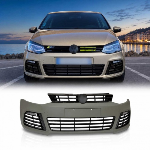 Pare choc avant VW Polo 6R 09-17 - look R20