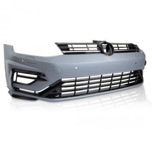 Pare choc avant look R avec PDC pour Volkswagen Golf 7 13-17
