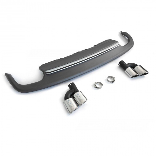 Diffuseur arriere AUDI A5 8T 8F 11-16 - Look S5