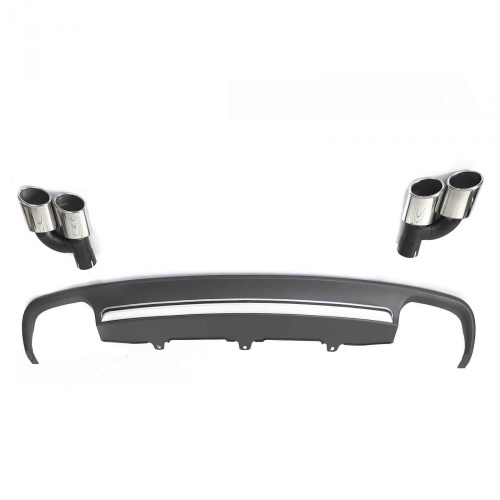 Diffuseur arriere AUDI A6 C7 10-15 - Look S6