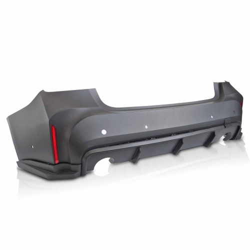 Pare-chocs arrière look M3 avec PDC et Parking Assist pour BMW Série 3 G20 LCI 22-26