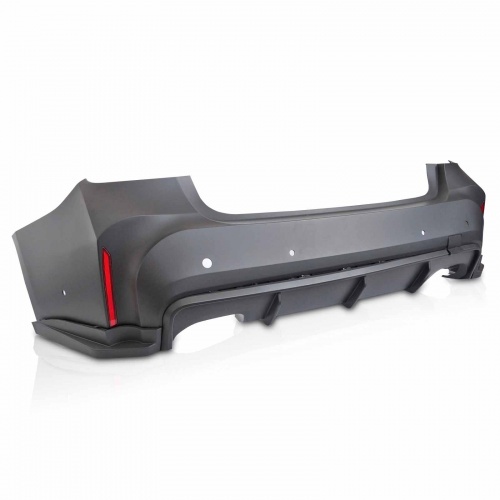 Pare-chocs arrière look M3 avec PDC et Parking Assist pour BMW Série 3 G20 LCI 22-26