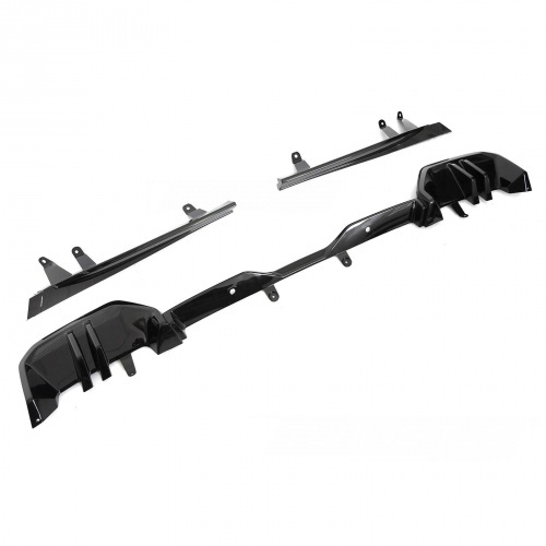 Diffuseur arrière look M-Perf noir brillant pour BMW Série 5 G60 / G61 - 23-26