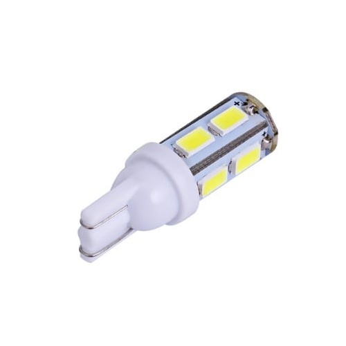 Ampoule T10 LED 3D9 - Culot W5W - Blanc Pur