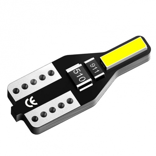 Ampoule T10 LED Twin2 7020 - Anti Erreur OBD - Culot W5W - Blanc Pur