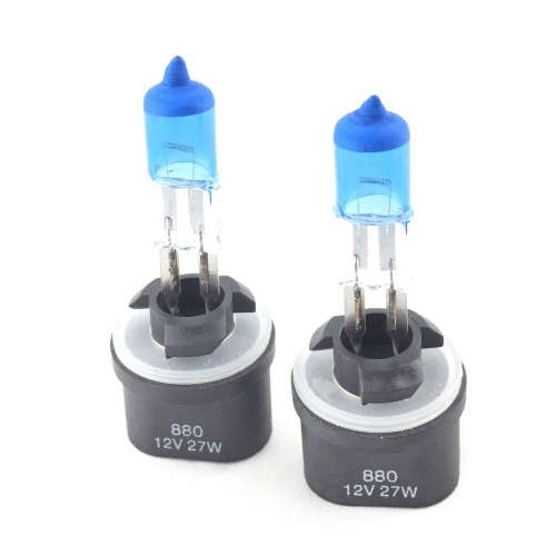 2 Ampoules H27 880 Effet Xenon - Super White 5000K