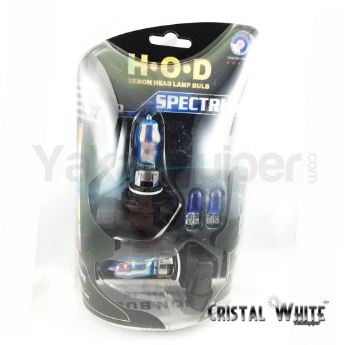 Pack Ampoule HB4 (9006) HOD Effet Xenon - Cristal White 6500K