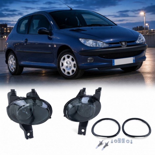 Antibrouillards teintes Peugeot 206 et 206CC