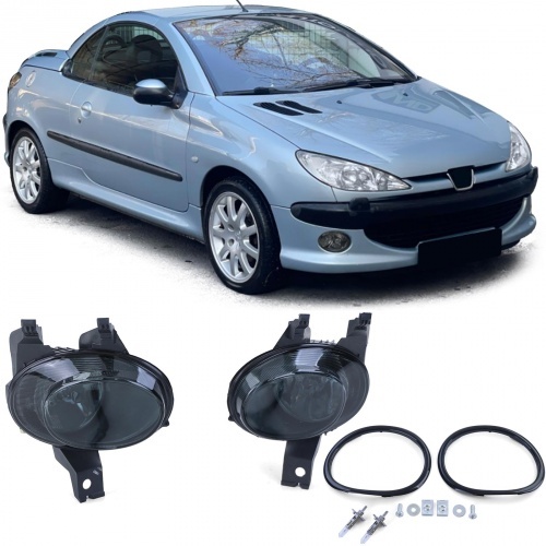 Antibrouillards teintes Peugeot 206 et 206CC