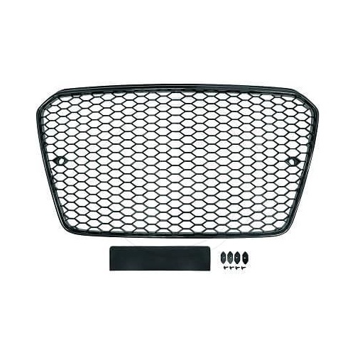Grille calandre Audi A5 12-16 - look RS5 - Noir - PDC
