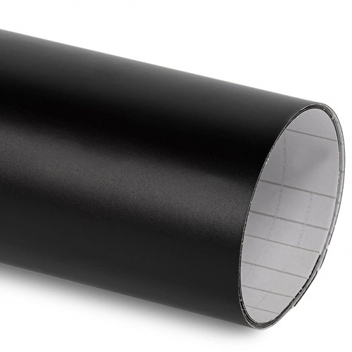 Film covering Premium Matt noir mat 152 cm anti-bulles vendu au mètre