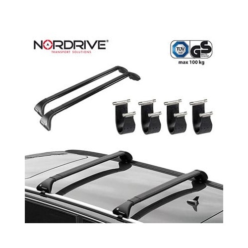NORDRIVE Barres de toit Acier BMW X5 E70